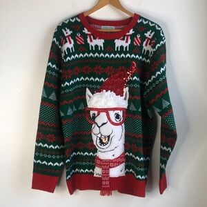 Llama Christmas Sweater